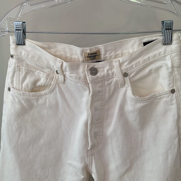 Citizens of humanity white denim - Picture 2 of 3